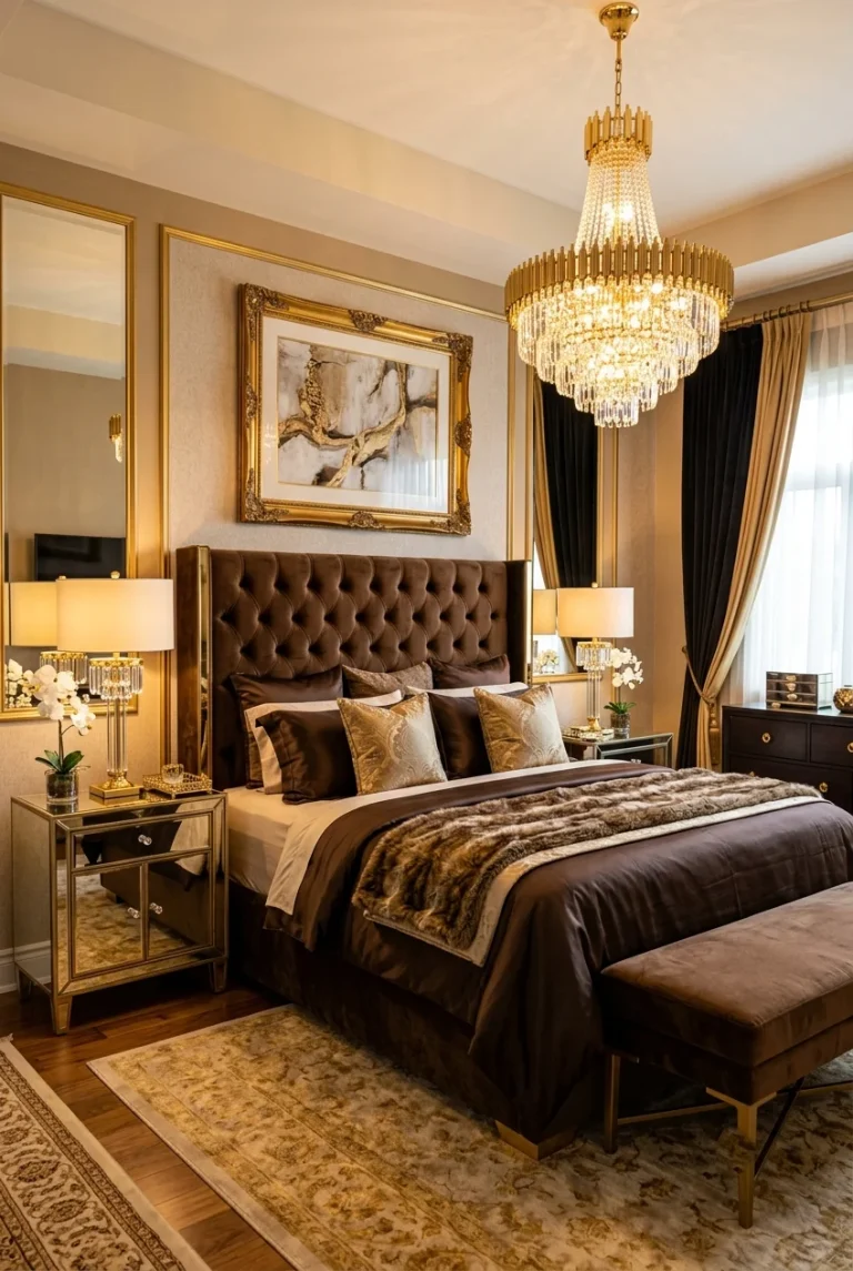 14 Brown Bedroom Ideas That Feel Warm, Cozy, and Timeless
