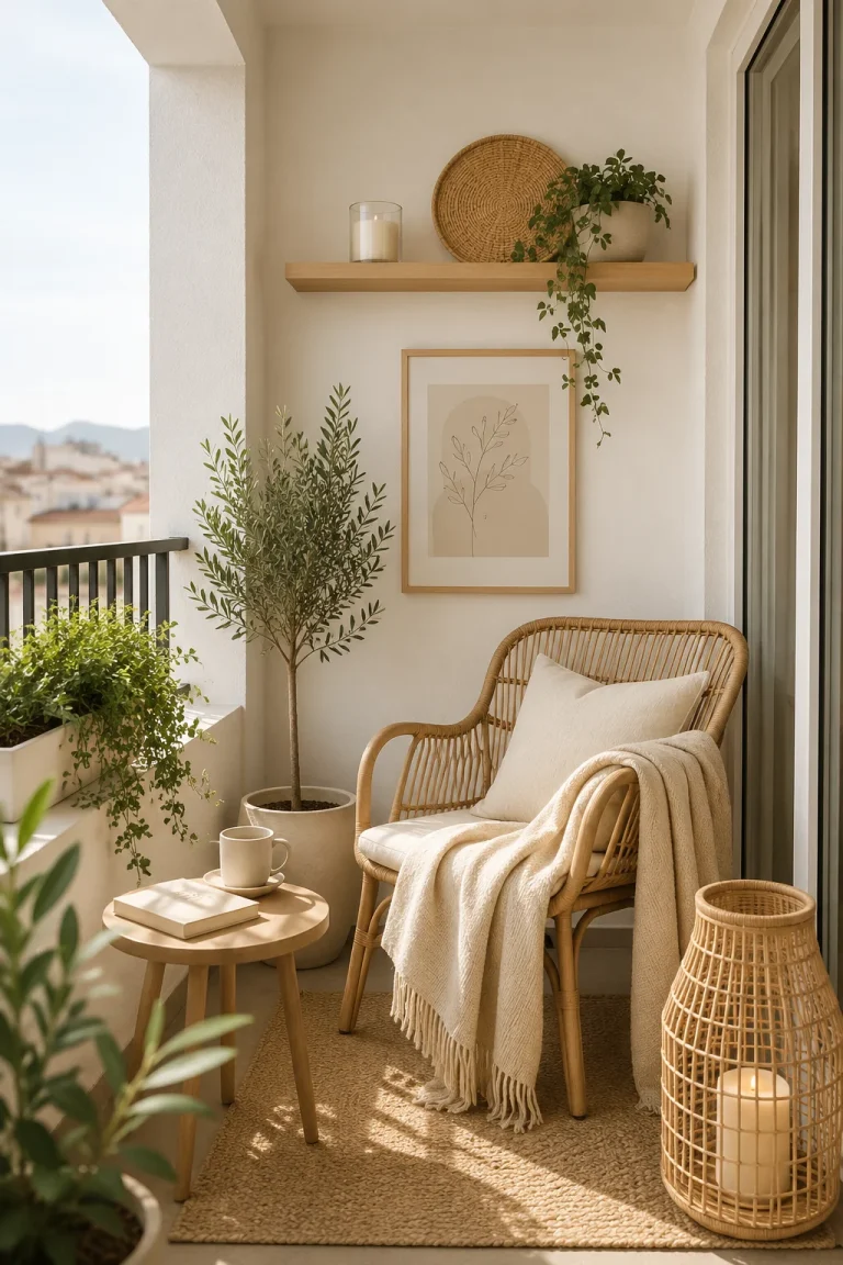 10 Minimalist Small Balcony Decor Ideas for a Calm Retreat
